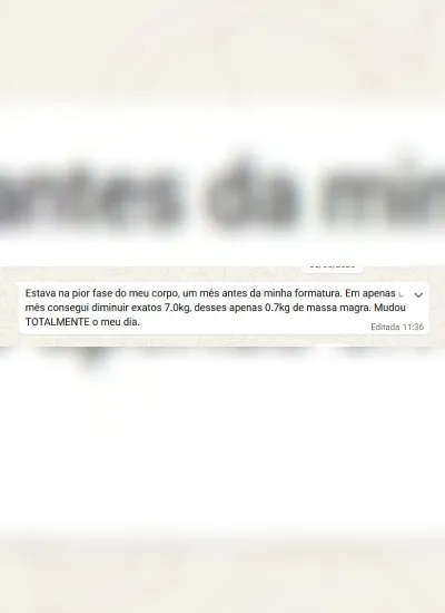Depoimento de paciente